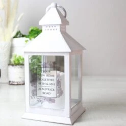 Personalised Soft Watercolour Lantern