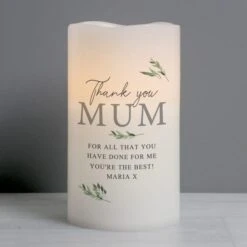 Personalised Botanical LED Candle 12 Personalised Botanical LED Candle -Personalised Sales Shop 30878384 alt04