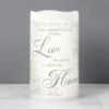 Personalised Love Makes A Home LED Candle 2 Personalised Love Makes A Home LED Candle -Personalised Sales Shop 30878387