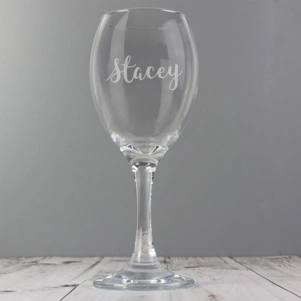 Personalised Classic Engraved Wine Glass 4 Personalised Classic Engraved Wine Glass - Image 2