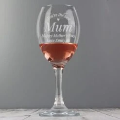 Personalised You Are The Best Wine Glass 10 Personalised You Are The Best Wine Glass -Personalised Sales Shop 30878467 alt03