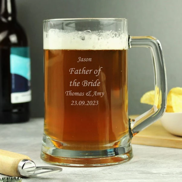 Personalised Engraved Stern Pint Tankard 4 Personalised Engraved Stern Pint Tankard - Image 2