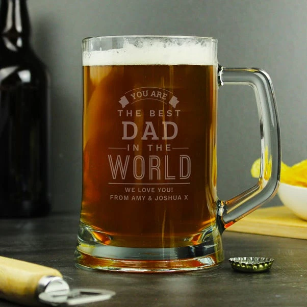 Personalised Best In The World Stern Pint Tankard 3 Personalised Best In The World Stern Pint Tankard