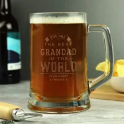 Personalised Best In The World Stern Pint Tankard 10 Personalised Best In The World Stern Pint Tankard -Personalised Sales Shop 30878499 alt03
