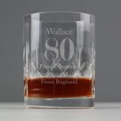 Personalised Birthday Cut Crystal Whisky Tumbler 9 Personalised Birthday Cut Crystal Whisky Tumbler -Personalised Sales Shop 30878522 alt02