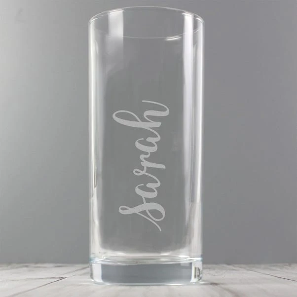 Personalised Engraved Highball Glass 4 Personalised Engraved Highball Glass - Image 2