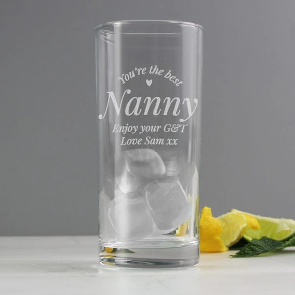 Personalised You Are The Best Highball Glass 3 Personalised You Are The Best Highball Glass