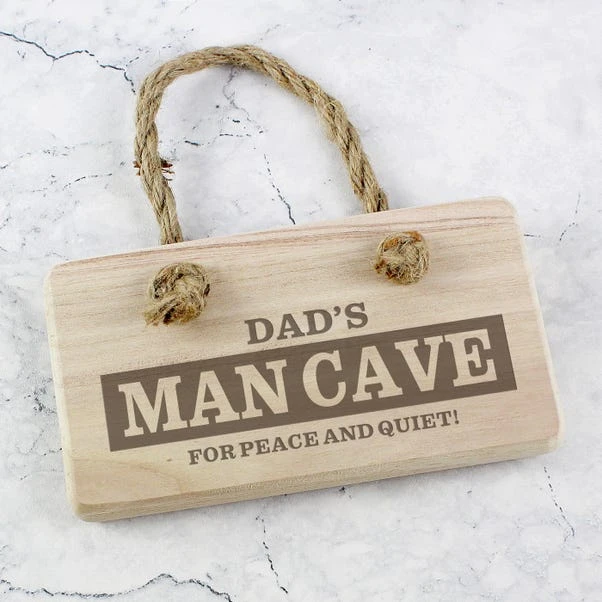 Personalised Man Cave Wooden Sign 4 Personalised Man Cave Wooden Sign - Image 2