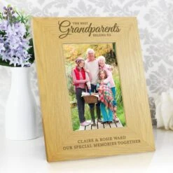 Personalised The Best Grandparents Light Wood Portrait Photo Frame 19 Personalised The Best Grandparents Light Wood Portrait Photo Frame -Personalised Sales Shop 30880830