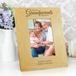 Personalised The Best Grandparents Light Wood Portrait Photo Frame 21 Personalised The Best Grandparents Light Wood Portrait Photo Frame -Personalised Sales Shop 30880830 alt02
