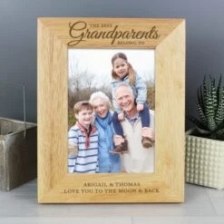 Personalised The Best Grandparents Light Wood Portrait Photo Frame 15 Personalised The Best Grandparents Light Wood Portrait Photo Frame -Personalised Sales Shop 30880839 alt02