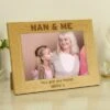 Personalised Nan And Me Wooden Landscape Photo Frame 2 Personalised Nan And Me Wooden Landscape Photo Frame -Personalised Sales Shop 30880843