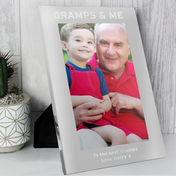 Personalised And Me Silver Portrait Photo Frame 5 Personalised And Me Silver Portrait Photo Frame - Image 3