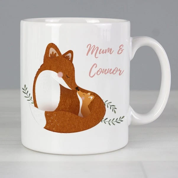 Personalised Mummy And Me Fox Mug 6 Personalised Mummy And Me Fox Mug - Image 4
