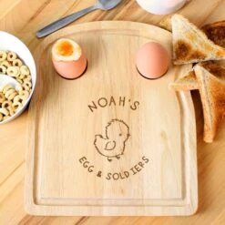Personalised Chick Egg And Toast Board 9 Personalised Chick Egg And Toast Board -Personalised Sales Shop 30900024 alt02