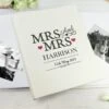 Personalised Mrs And Mrs Traditional Photo Album 1 Personalised Mrs And Mrs Traditional Photo Album -Personalised Sales Shop 30908327