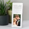 Personalised Small Mr And Mrs Silver Photo Frame 1 Personalised Small Mr And Mrs Silver Photo Frame -Personalised Sales Shop 30908362