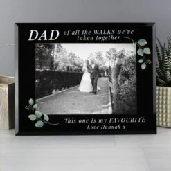 Personalised Of All The Walks Glass Wedding Frame 9 Personalised Of All The Walks Glass Wedding Frame -Personalised Sales Shop 30908367 alt02