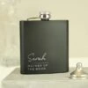 Personalised Any Occasion Black Hip Flask 1 Personalised Any Occasion Black Hip Flask -Personalised Sales Shop 30908398