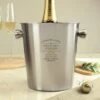 Personalised Diamond Stainless Steel Ice Bucket 2 Personalised Diamond Stainless Steel Ice Bucket -Personalised Sales Shop 30908435