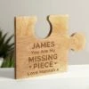 Personalised My Missing Piece Jigsaw Piece Ornament 2 Personalised My Missing Piece Jigsaw Piece Ornament -Personalised Sales Shop 30908439