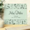 Personalised Mr And Mrs Botanical Glass Worktop Saver 2 Personalised Mr And Mrs Botanical Glass Worktop Saver -Personalised Sales Shop 30908445