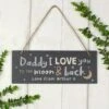 Personalised To The Moon And Back Hanging Slate Plaque -Personalised Sales Shop 30913871