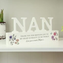 Personalised Wild Flowers Nan Ornament 9 Personalised Wild Flowers Nan Ornament -Personalised Sales Shop 30985083 alt02
