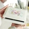 Personalised Floral Wooden Jewellery Box 1 Personalised Floral Wooden Jewellery Box -Personalised Sales Shop 30985089